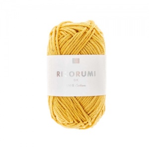 Ricorumi 100% Cotton yarn 25g - Safron